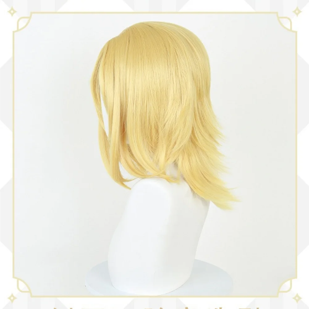 Anime Johnny Joestar Cosplay Wig Steel Ball Run Johnny Joestar Rose Net Wig Halloween Party Cos 5
