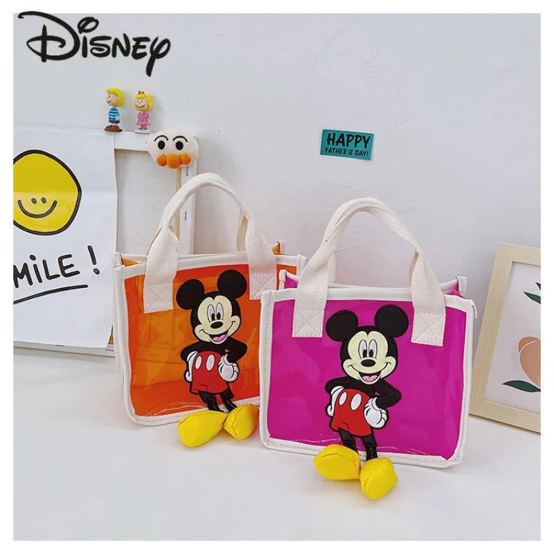 Disney mickey geléia saco dos desenhos animados doces cor bolsa universal moda de alta qualidade bonito das crianças mudança crossbody saco