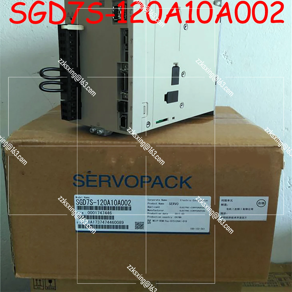 Brand New SGD7S-120A10A002   Original Servo Driver