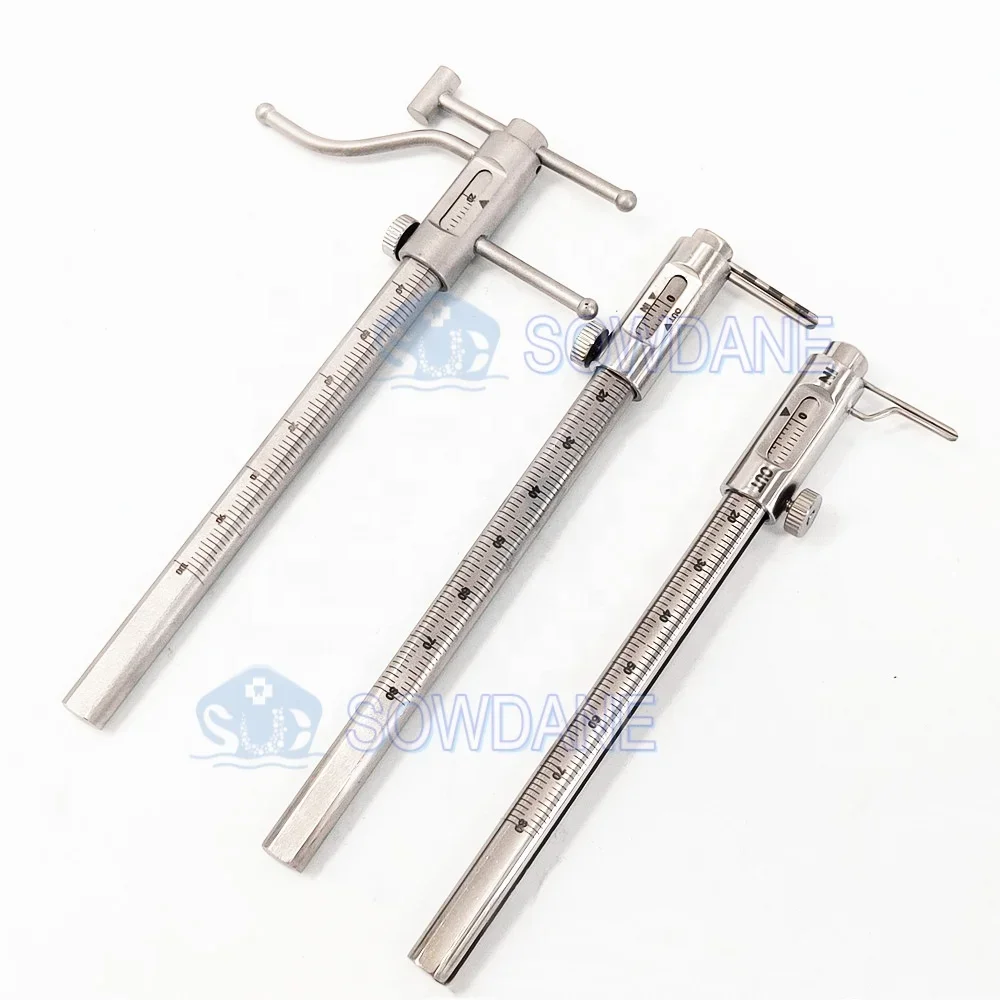 Dentals Sliding Caliper Measuring Ruler Tools Dentals Implants VDO Ruler Apollo Caliper Gauge Prosthodontics