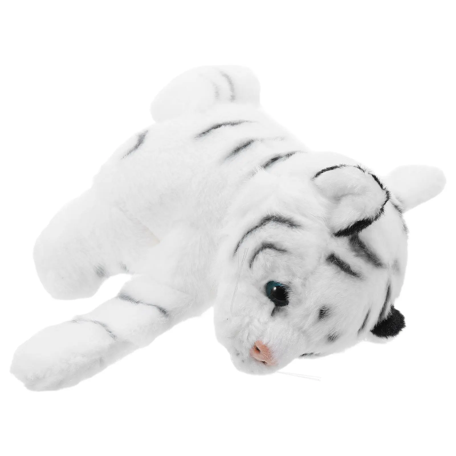 

Tiger Slap Bracelet Hugger Animal Snap Wristband Soft Adjustable Band for Kids School Rewards Classroom Treasure Box Zoo Party