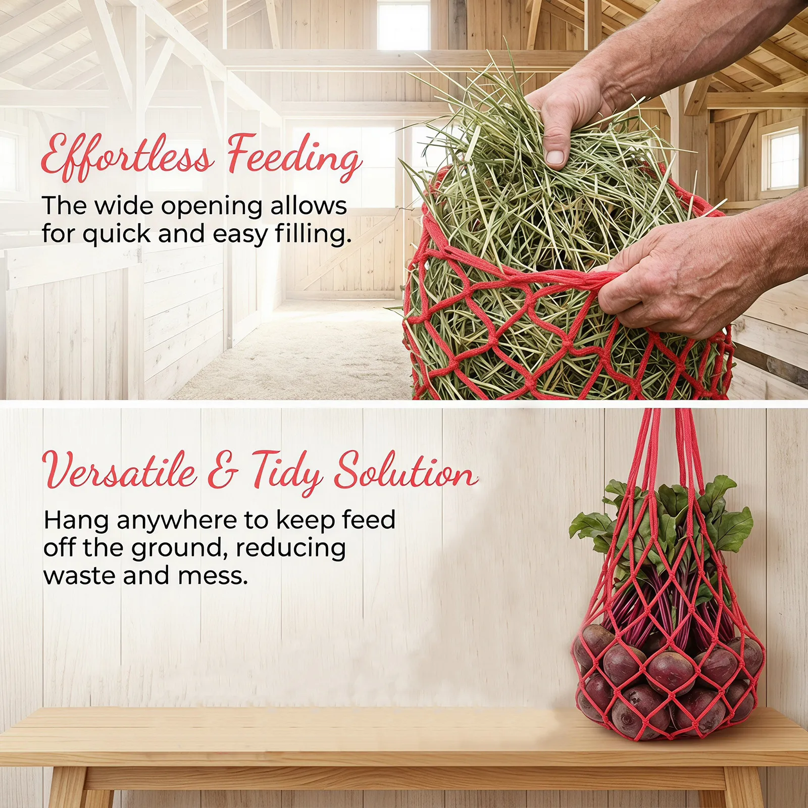 5Pcs Nylon Mesh Cattle and She - Mesh Feeder Bag 评论和价格