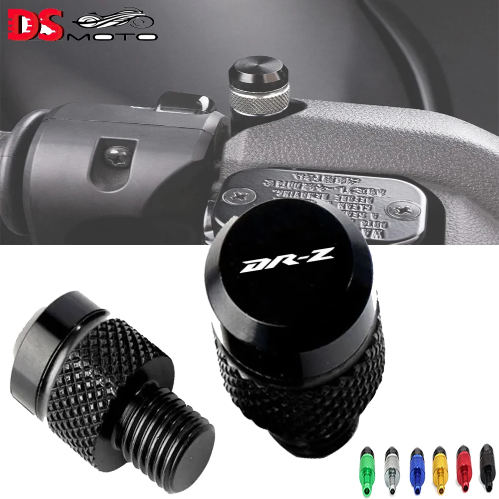 

New For Suzuki DRZ400S/DRZ400SM 2000-2025 DRZ400 DRZ 400 S SM Motorcycle M10*1.25 Aluminum Screws Bolts Mirror Hole Plugs Cap