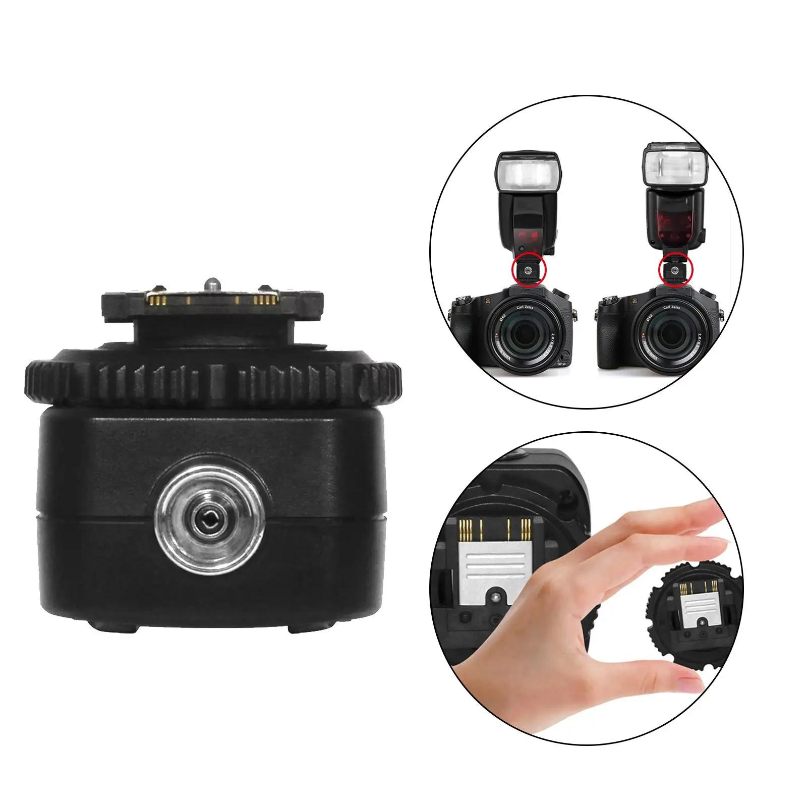 

TF 334 Pixel Hot shoe Adapter for Sony A7II NEX6 RX1 RX10 HX50 for Canon