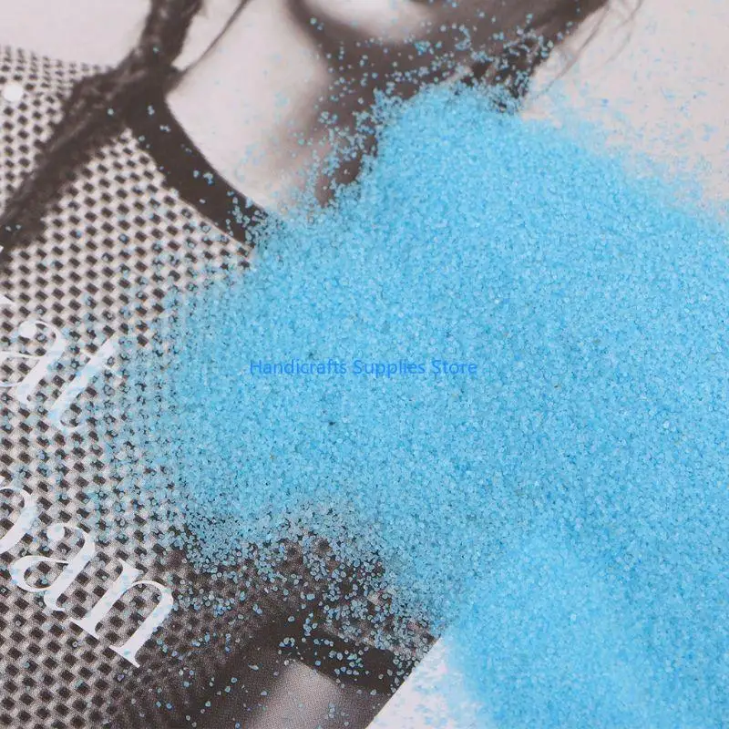 R1WA 1 Pack Blue Sand For Micro Landscape Decoration Hourglass Party
