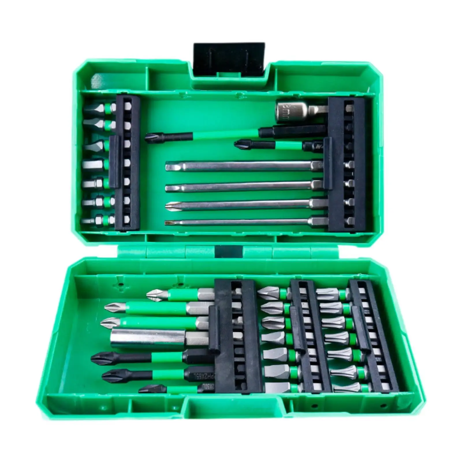 35Pcs Screwdriver Bit Set 15x10x4.7cm Multipurpose Accessory for Home DIY Use