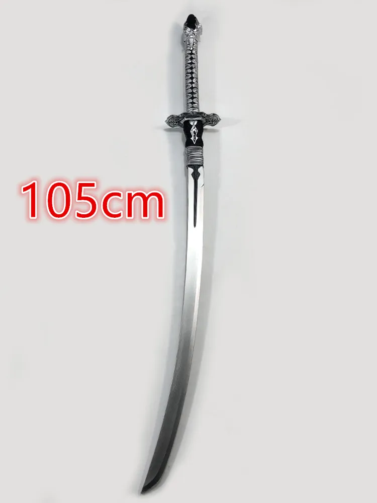 NieR:Automata Sword 105cm YoRHa No. 2 Type B Sword White Contract Cosplay Safety PU 1:1 Model Weapon Sword Big