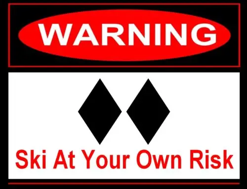 Tin Sign Warning Sk…