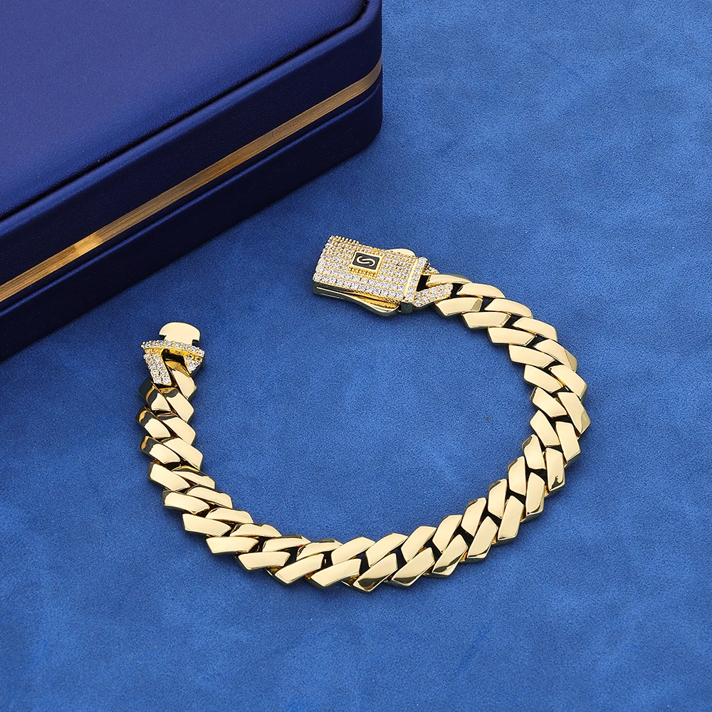 HHIOK 12mm Iced Out Cuban Link – Cuban Link Chain 12Mm Bewertung und Preis