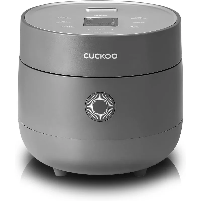 

CUCKOO Micom Rice Cooker 13 Menu Options: White, GABA, Porridge, Baby, & More, Fuzzy Logic Tech, 6 Cup / 1.5 Qts. (Uncooked)