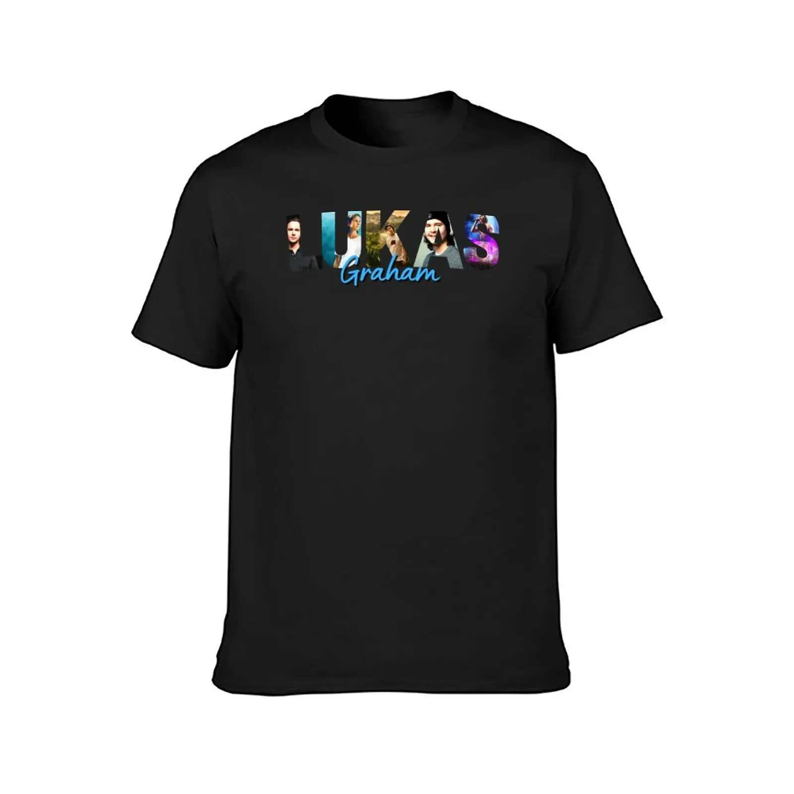 T-Shirt/tazza Lukas rand adesivi t-Shirt anime graphics magliette pesanti oversize per uomo