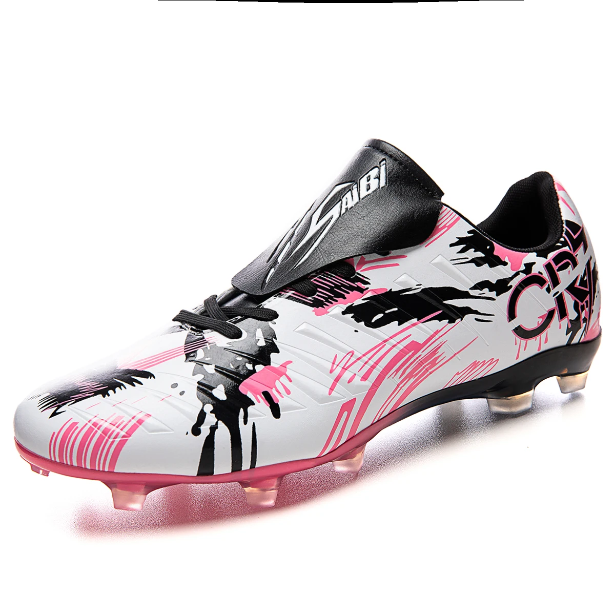 

New Football Shoes Adult FG Long Nail Men's and Women's Breathable Grass Anti slip Competition Training Shoes