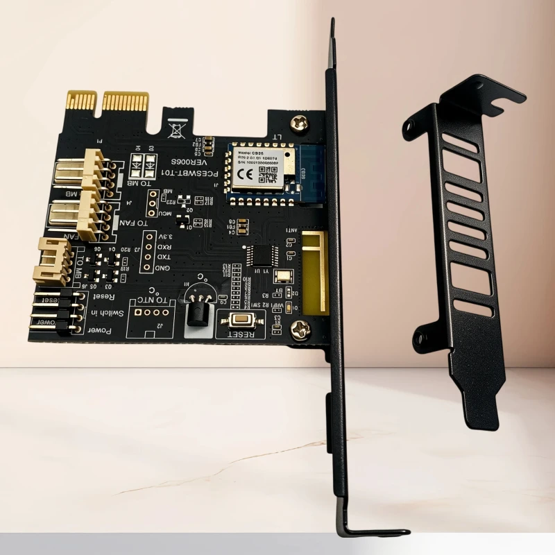 NEW Tuya Wifi PC Power Button Start Smart Switch PCI-E 1X Card APP Remote Control For Destop Computer Supports Alexa Google Home