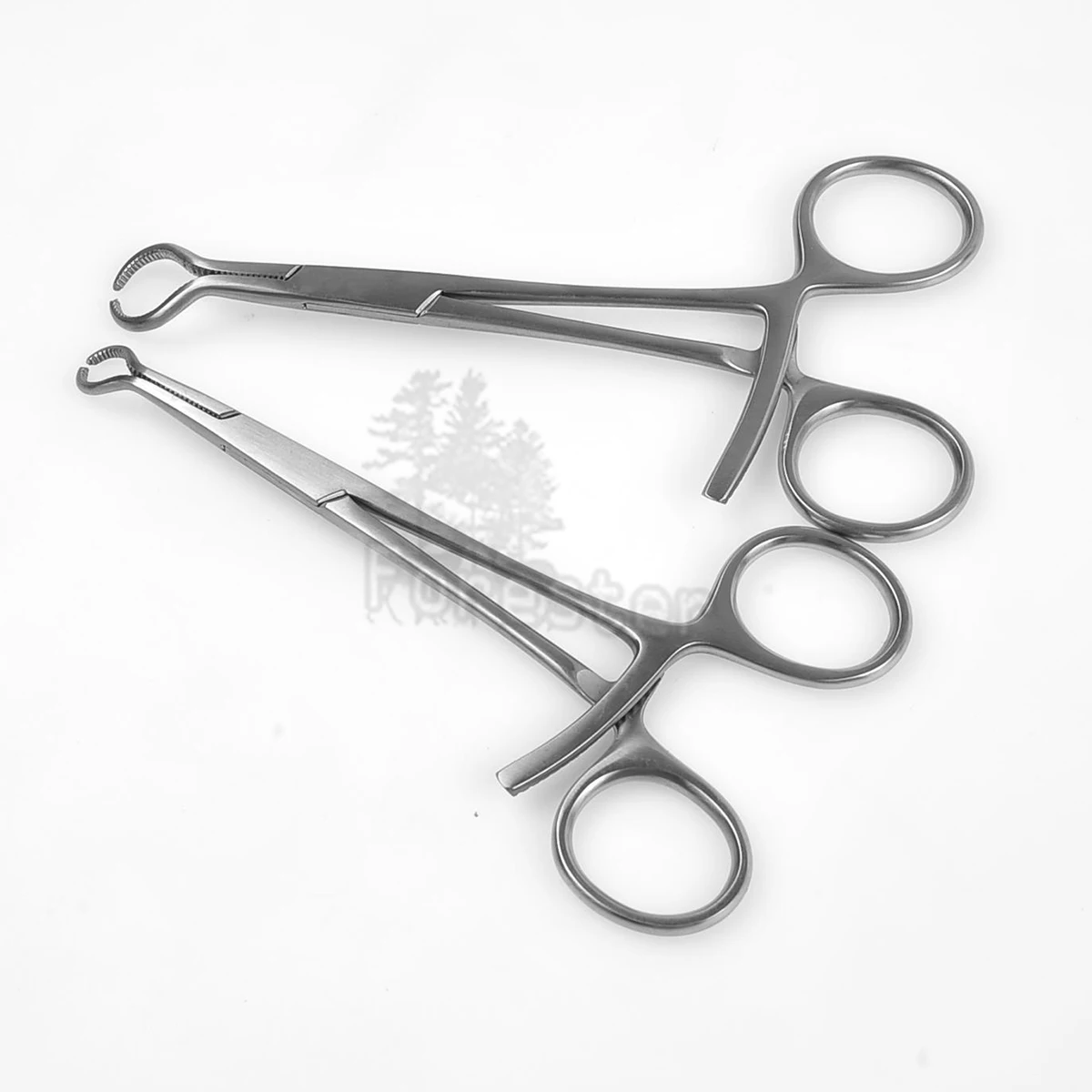 Small Serrated Bone Holding Forceps Mini Serrated Orthopedic Clamp Small Bone Forceps Veterinary Orthopedics Instruments