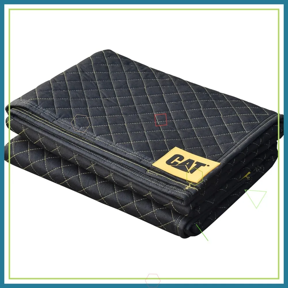 

Прочное утепленное одеяло для переезда 72x60 дюймов, стеганое, для защиты грузов, чехол для упаковки мебели