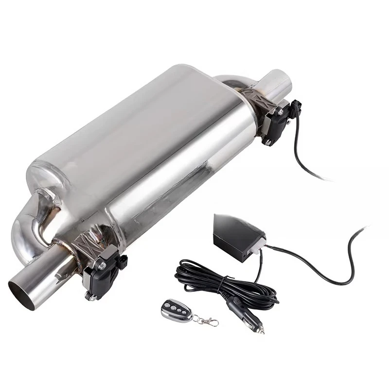 High Quality Stainless Steel Universal Valvetronic Exhaust Valve Muffler with Cutout Valve