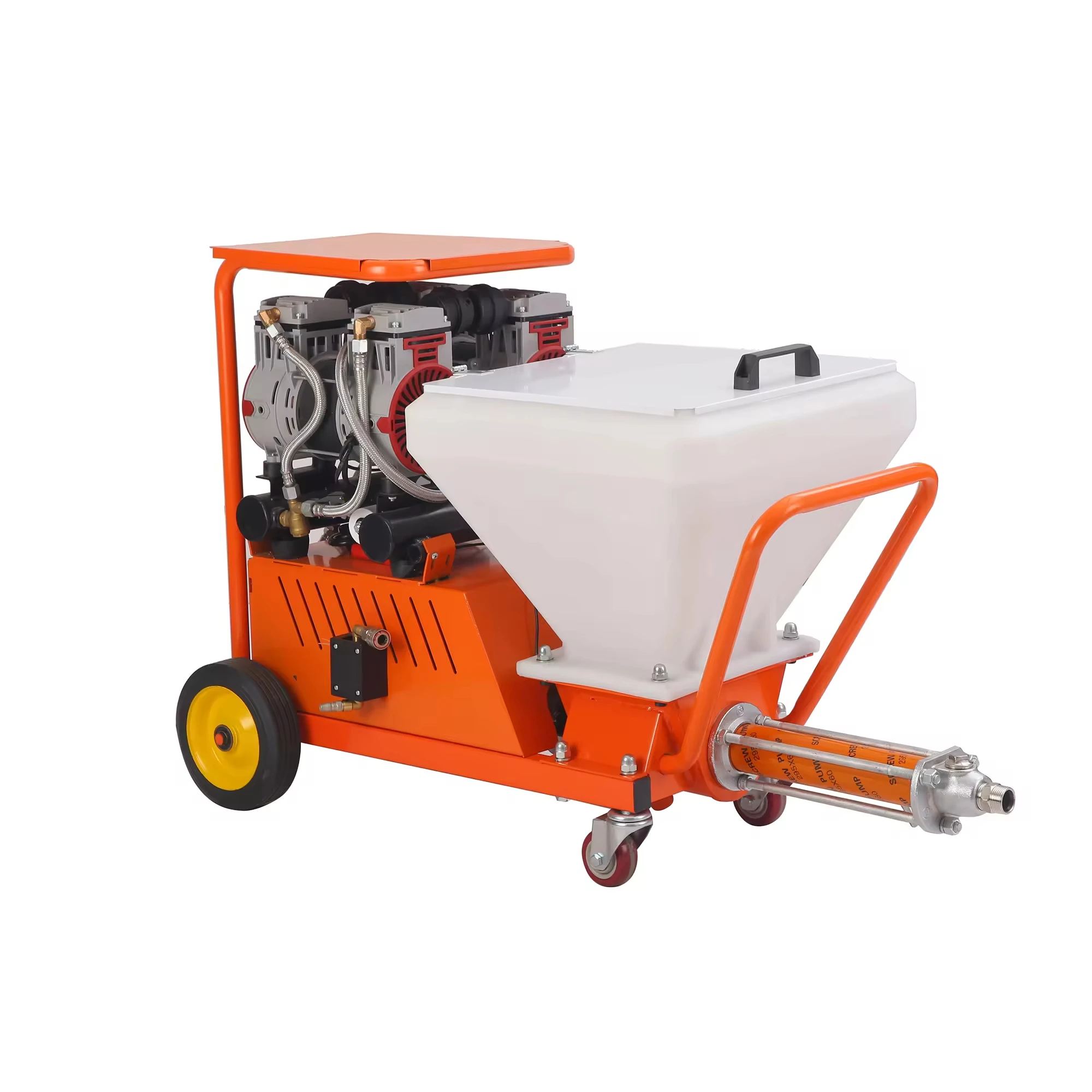 Professional Wholesale Electric Spraying Machine High Performance Spray Gun for Mortar, Real Stone Paint and Waterproof Coating