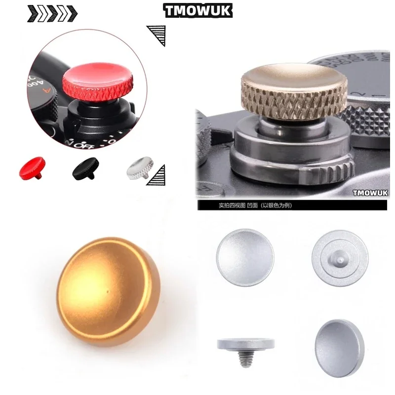 

Upgrade Your Fujifilm Camera With Concave Metal Aluminum Shutter Release For X100S X100F XPro3 XT4 XT20 XE2S GFX50S XT100 XA3