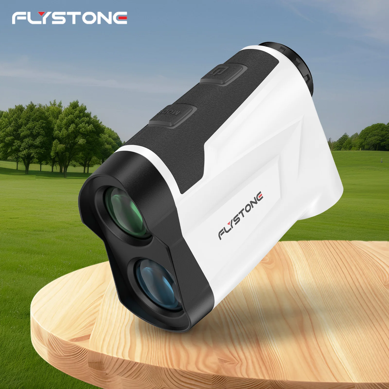 FlyStone الصيد جولف الليزر Rangefinder 1300 متر 1000 متر 800 متر لاعب الغولف المدى مكتشف تتراوح المنحدر ارتفاع زاوية مقياس مسافات