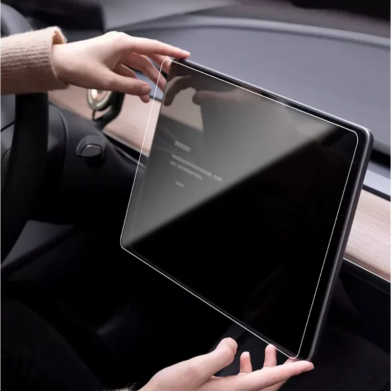 Touch Screen Protector for Tesla Model 3/Y Center Control Screen Glass Film Tempered Glass Navigation Protection Automotive Part