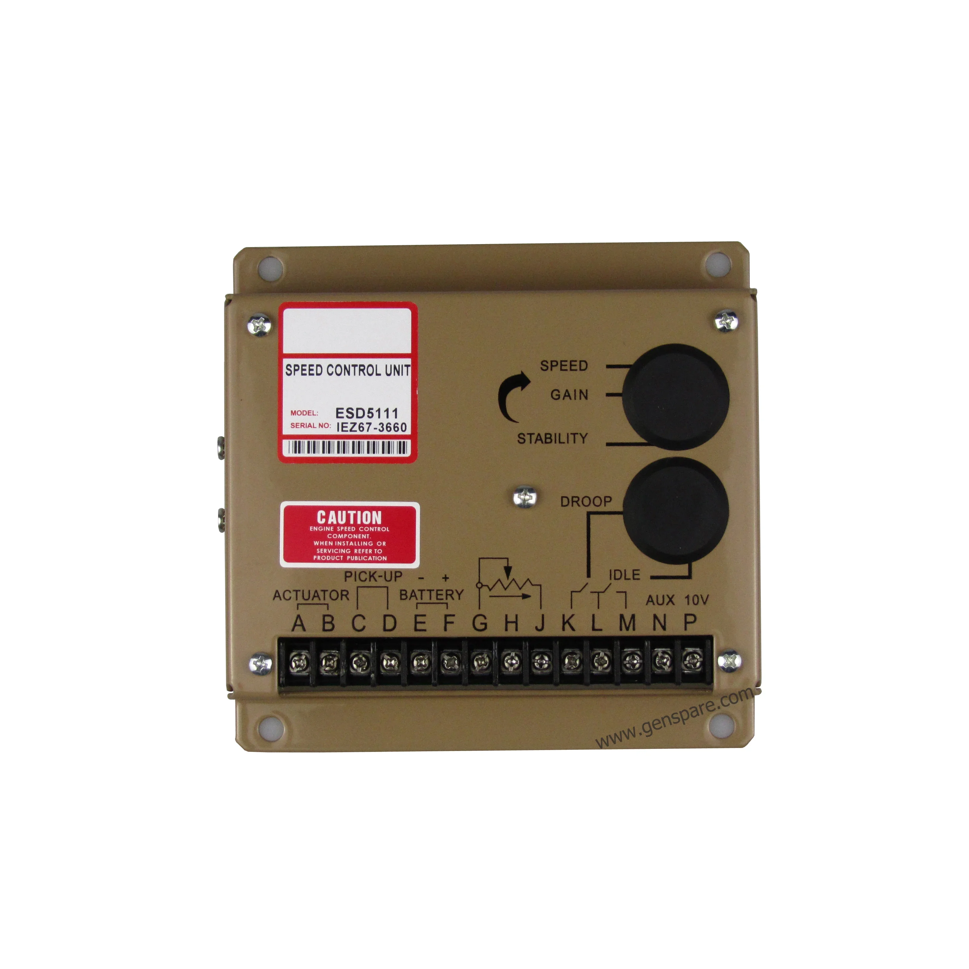 Generator Speed Controller Governor Control Unit ESD5111