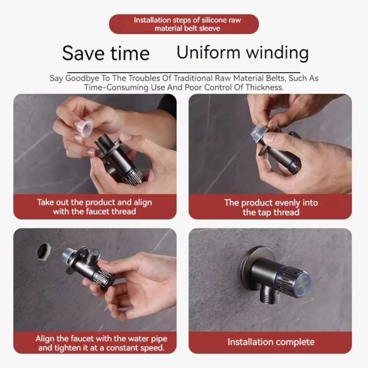 صنبور مانعة للتسرب ختم طوقا غسالة سيليكون الخام حزام مثلث صمام الأنابيب المطاطية خرطوم منع نازف تسرب المكونات