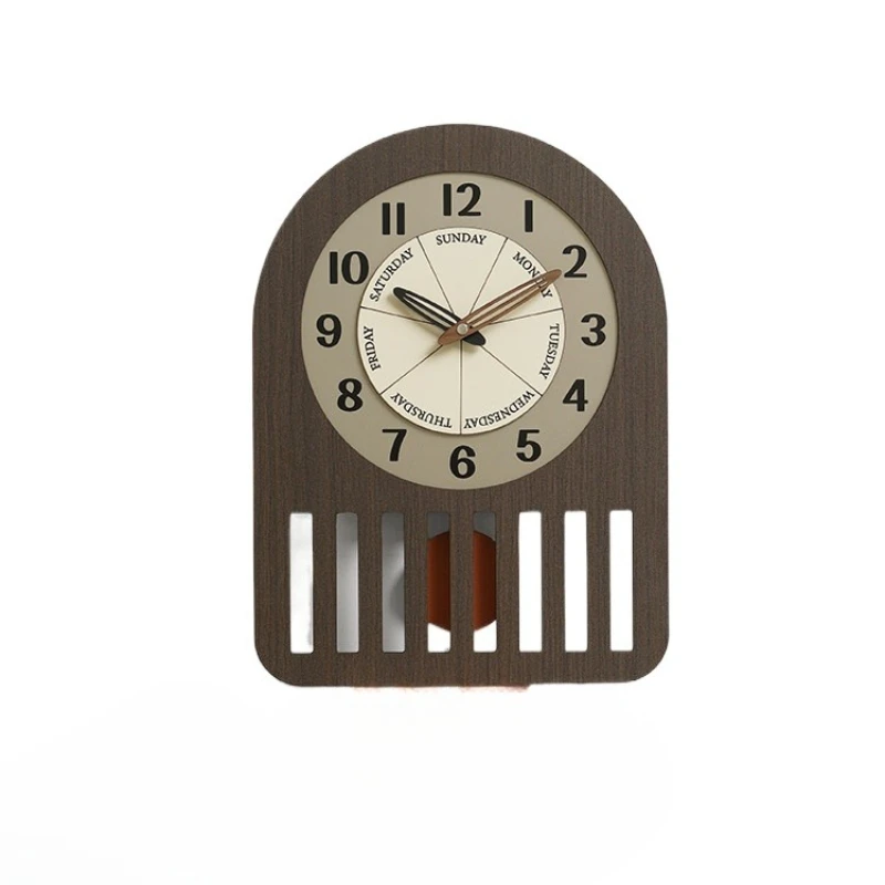 

Light luxury living room clock high sense creative clock decoration wall