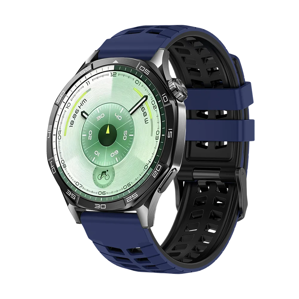 Cinturino in silicone per Huawei GT6 5 4 3/6 5 Pro Ultimate 2 22mm Unviersal cinturino bicolore accessori cinturino per Huawei GT6/6 Pro Band