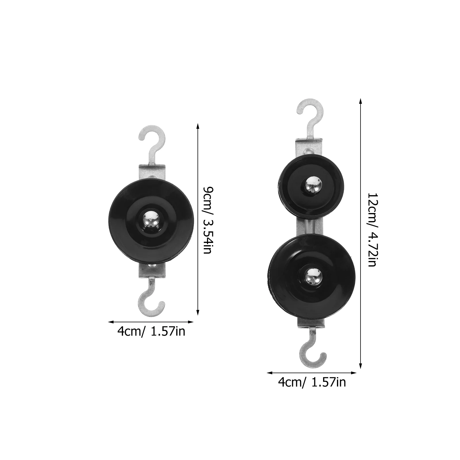 1 Set of Double Pulleys Physics Experiments Equipment Mechanics Teaching Tools for Middle School Students