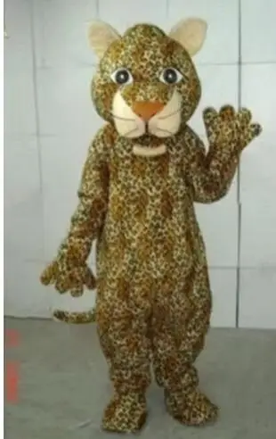 

2025 New Adult Best Sale Lovely Feral Leopard Panther Mascot Costume Christmas Fancy Dress Halloween Mascot Costume