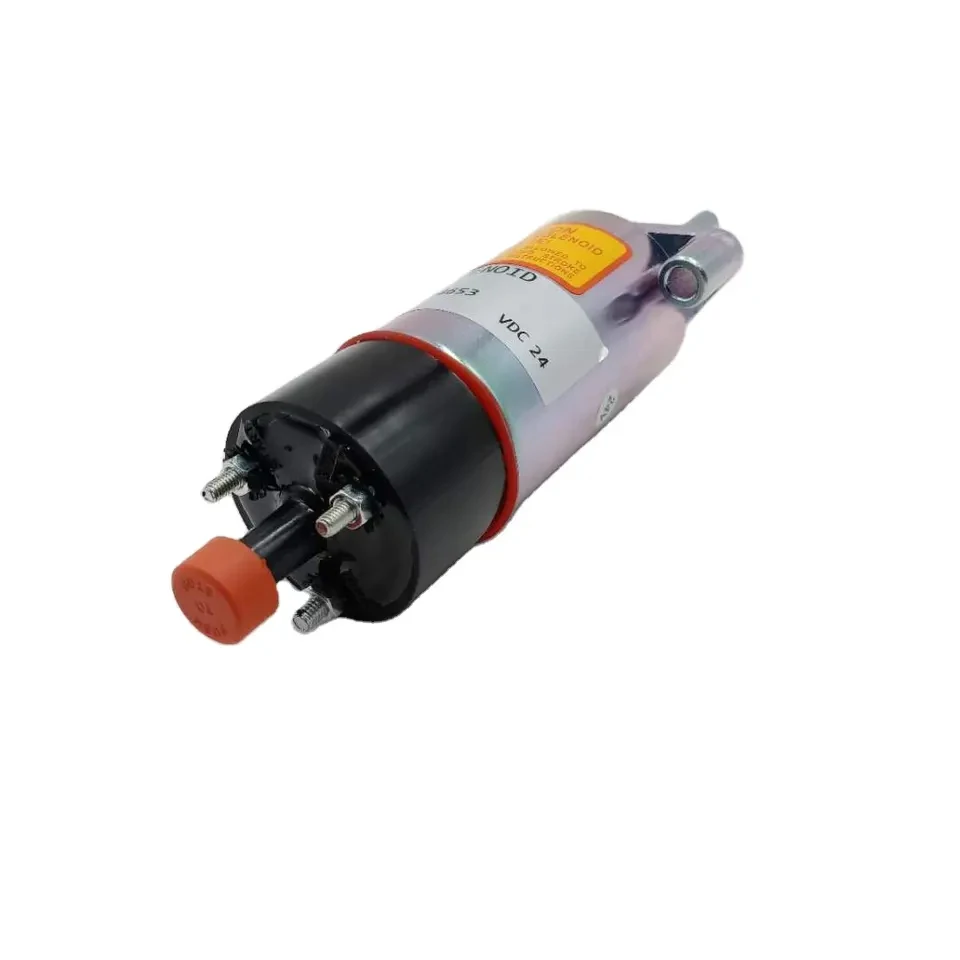 

12V 24V 155-4653 155-4654 flameout solenoid valve switch for CAT Caterpillar E330B E330 E330C E325D E329D E330D excavators