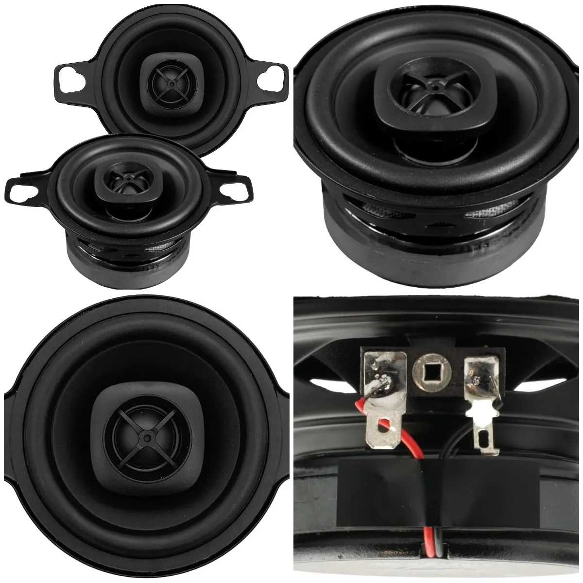 

XTR275.2 2-Way Coaxial Car Speakers 2.75' Polypropylene Cone, 160W, 4 Ohms, Enhanced Bass, Easy Install (Pair)