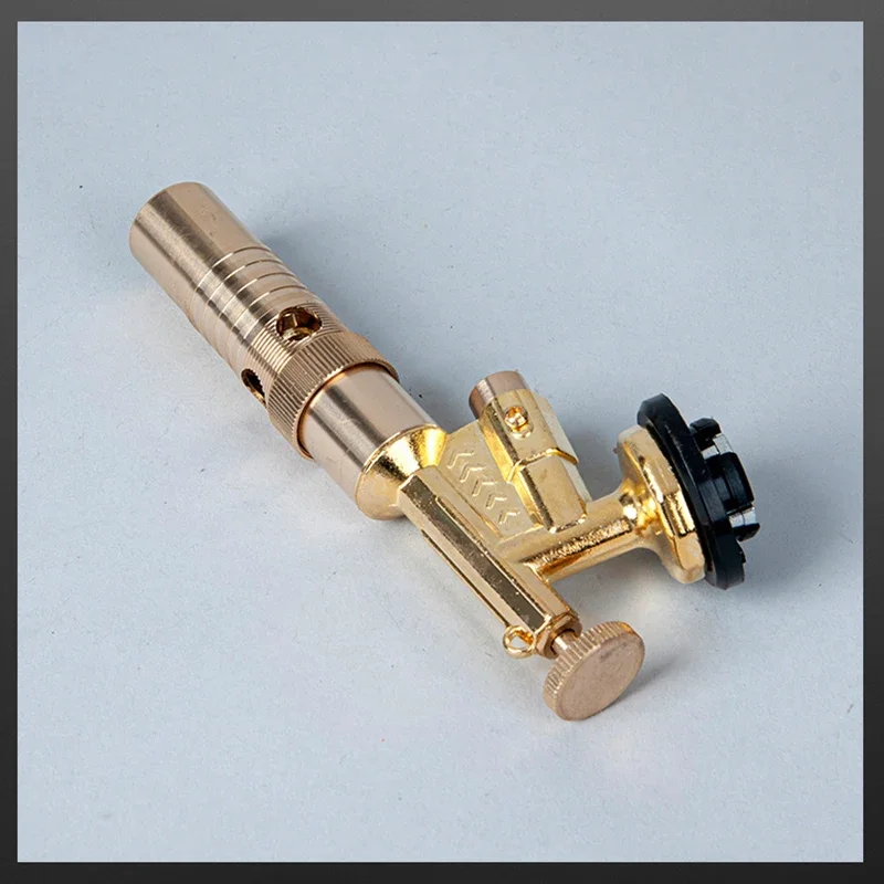 Metal Flame Gun Butane Burner High Temperature Welding Gas Torch Lighter Camping BBQ Heating Ignition Gas Burner