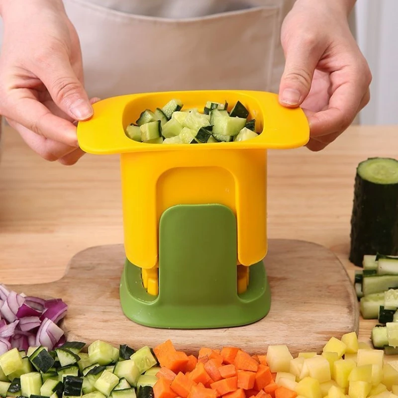 

Multifunctional Vegetable Chopper Onion Dicing Artifact Kitchen Gadget Cucumber Potato Slicer French Fries Slicer Kitchen Tool