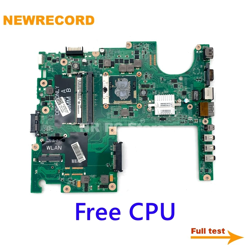 

For Dell Studio 1558 Laptop Motherboard CN-0G936P 0G936P DAFM9BMB6D0 Main Board HM57 DDR3 Free CPU Full Test