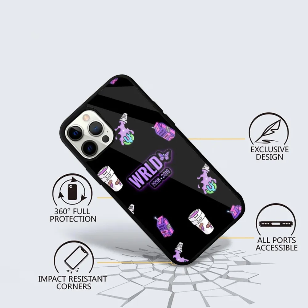 Singer J-Juice W-WRLD  Phone Case For iPhone 16,15,14,13,12,11,Plus,Pro,Max Mini Magsafe Magnetic Wireless Charging