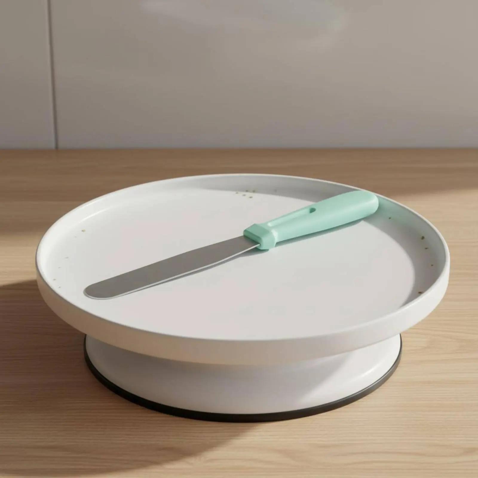 Non-Slip Cake Decorating Turntable DIY Cake Turntable Set Icing Tools Set Easy to Use Baking Supplies for Beginners