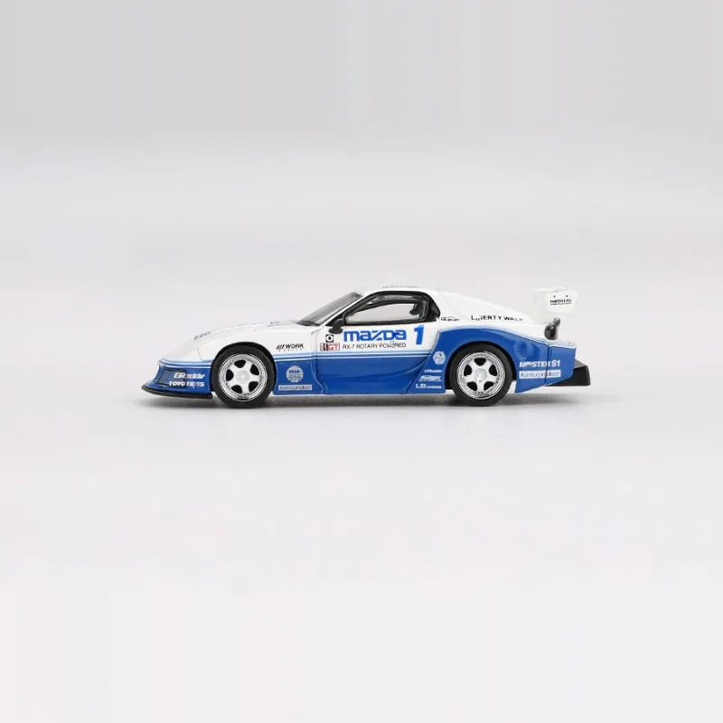 

1；64Blue and White Simulation Alloy Car Model High-end Model Collection Ornament Simulation Car Model Brand New with Packaging