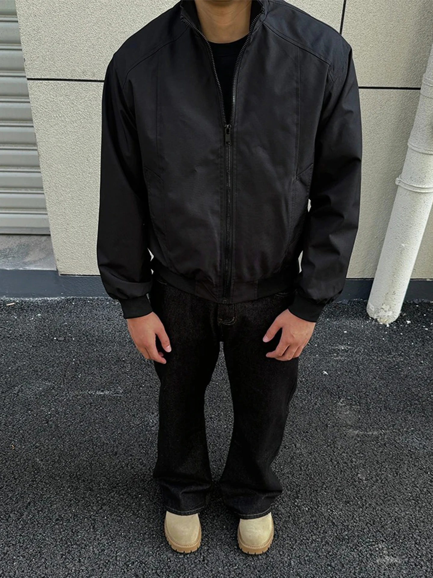 

Мужская куртка-бомбер American Sle с воротником-стойкой, водонепроницаемая, для весны и осени, в стиле пилота, для бейсбола