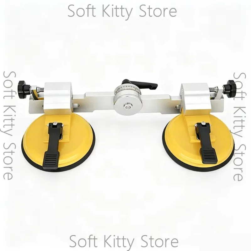 45°-270° Angle Adjustable Glass Suction Cup, Fixed Holder for Glass Display Counter Mounting & Adhesive Bonding