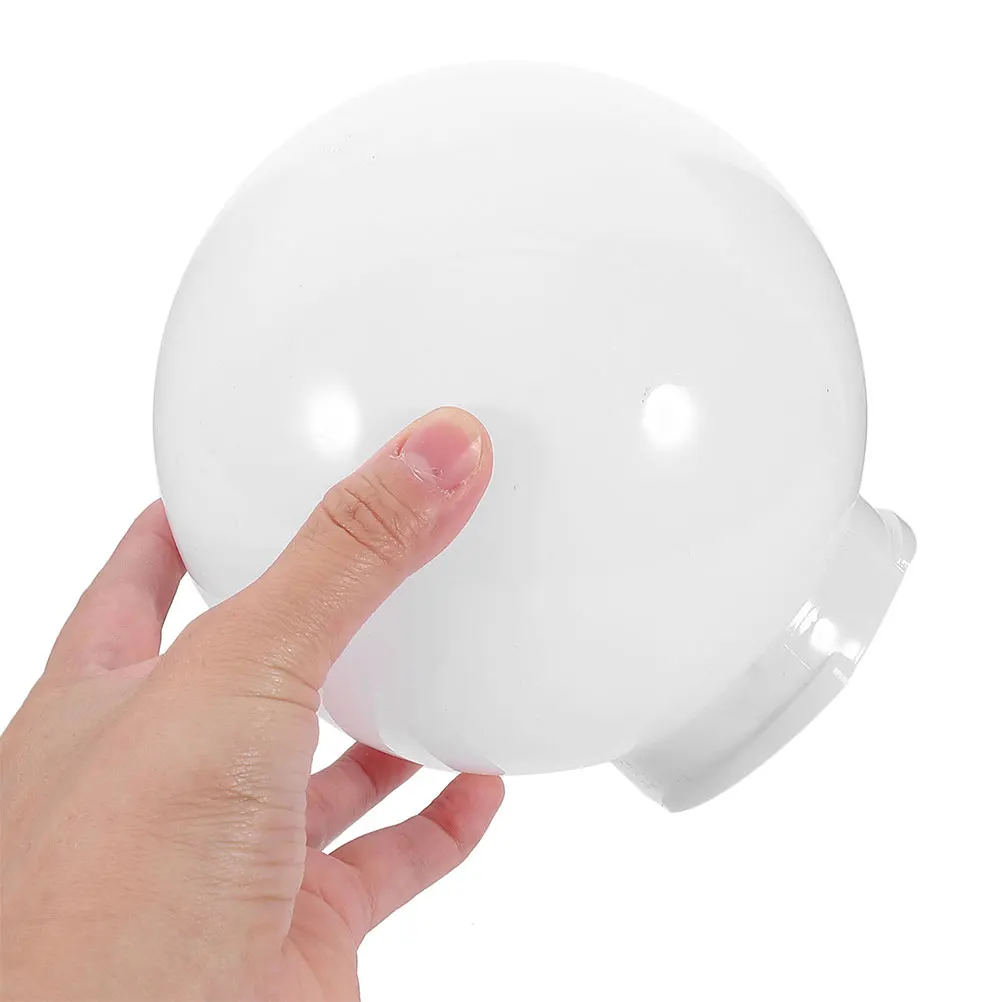 

Spherical Lampshade Acrylic 10CM Diameter Thread Wall Patio Outdoor Decor Globe Light Cover Replacement