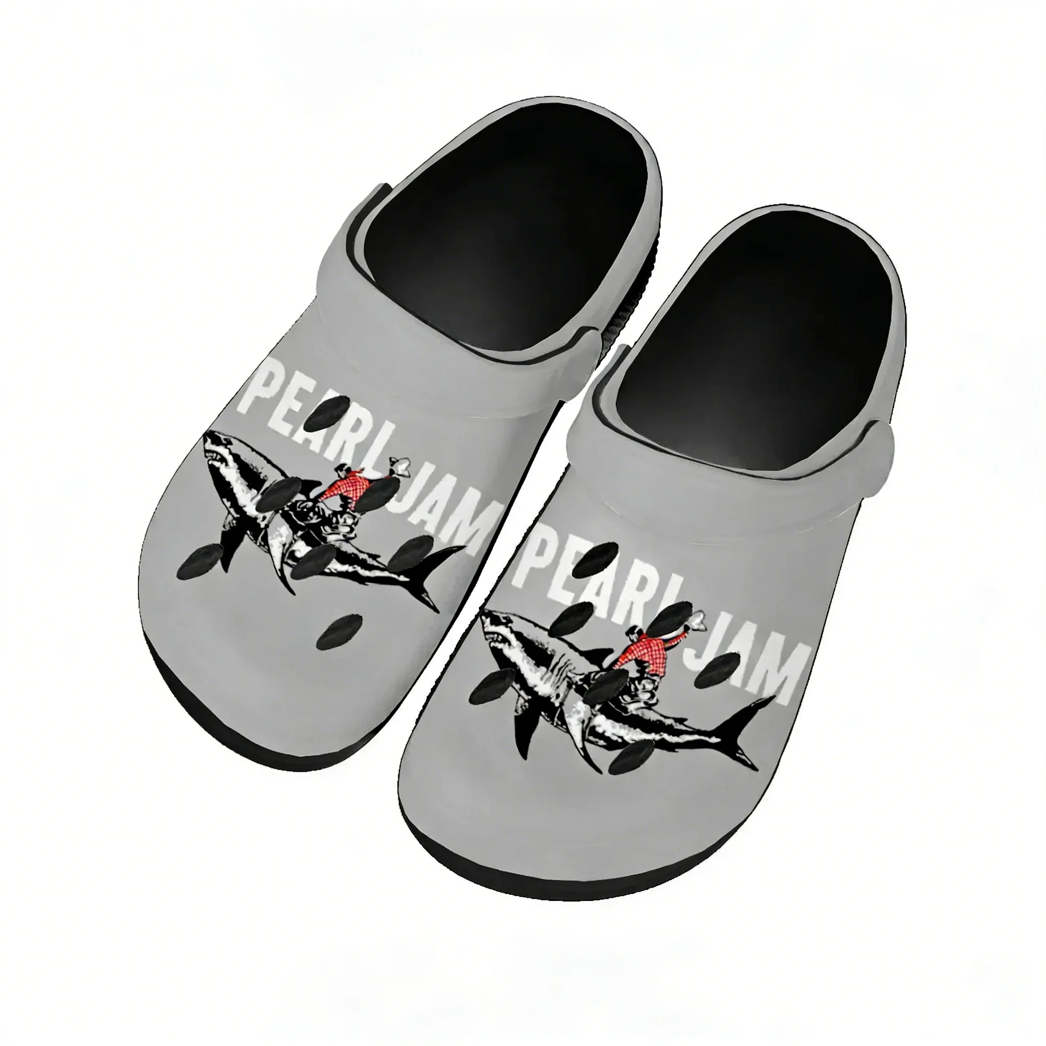 

Pearl Jam Home Custom Sandals Women Teenager Fashion Water Shoe rock band Garden Breathable Comfort Beach Hole Slippers