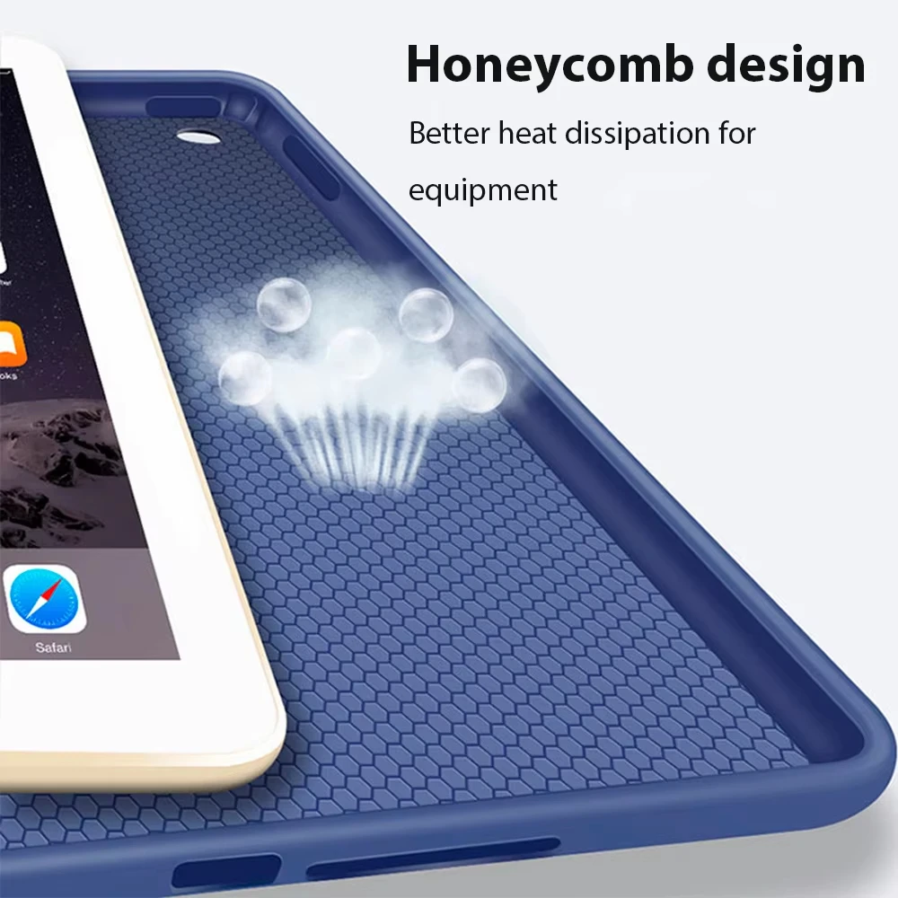 Protective Case for iPad A16 11 inch 10.2 inch 6th 7th 8th 9th 11th Gen Cover for iPad Air 5 4 10.9 inch Case