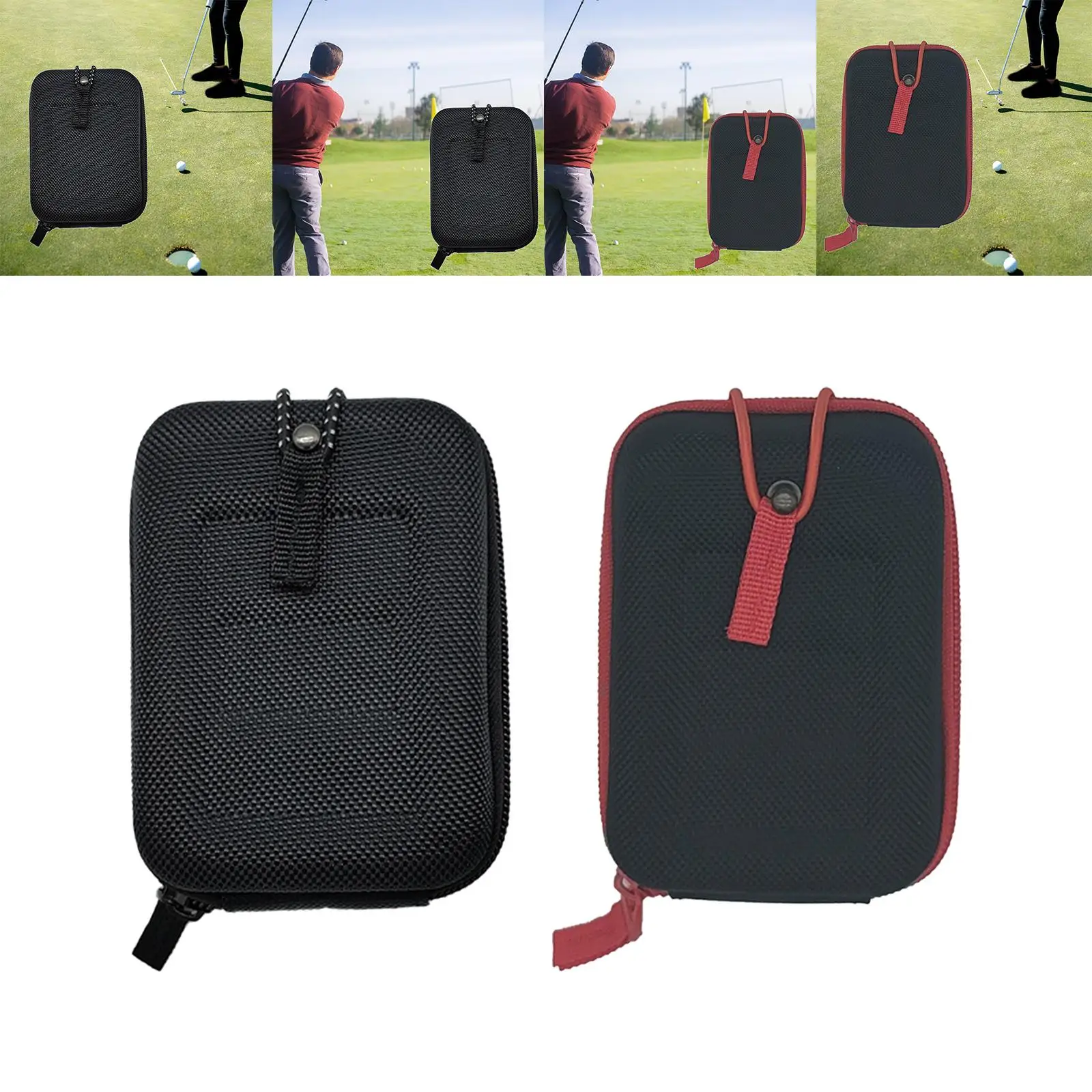 Portable Golf Range Finder Storage Case Accs Carrying Bag Shell for Outdoor