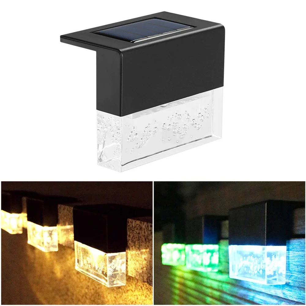 

Solar LED Stair Light Outdoor Waterproof Step Light Deck Light Garden Courtyard Landscape Balcony Fence Decoration