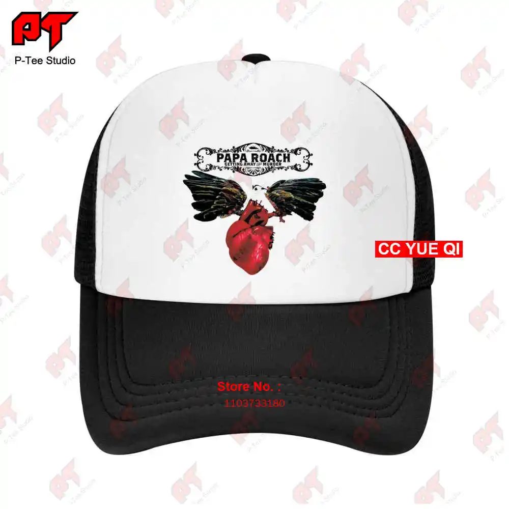 Papa Roach Getting Away With Murder Logo Baseball Caps Truck Cap I4FY