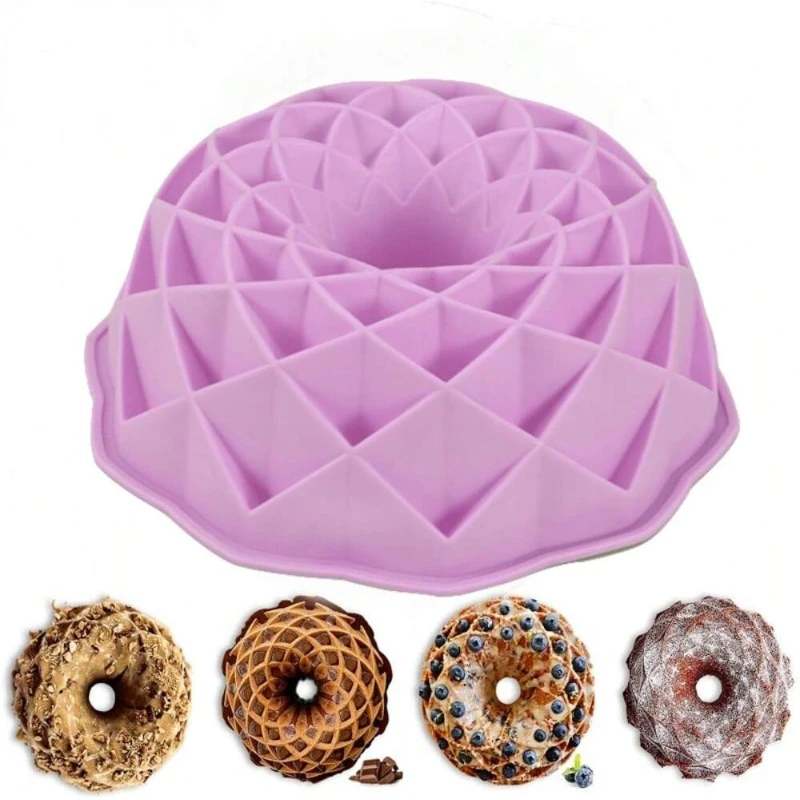 1PC 3D Silicone Cake Mold Set Honeycomb Bird Nest Shape for DIY Baking Nonstick Mousse Toast Bread Muffin Cookies Candy Jelly