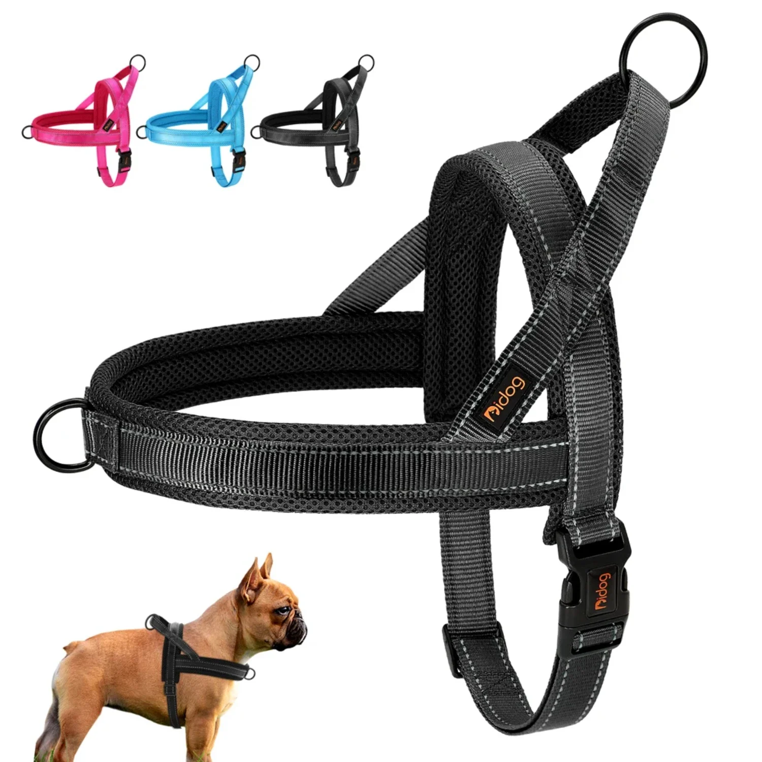 

Enhance Safety and Control with Sturdy, Reflective, and Versatile Nylon Dog Harness - Durable Design for German Shepherds - Comf