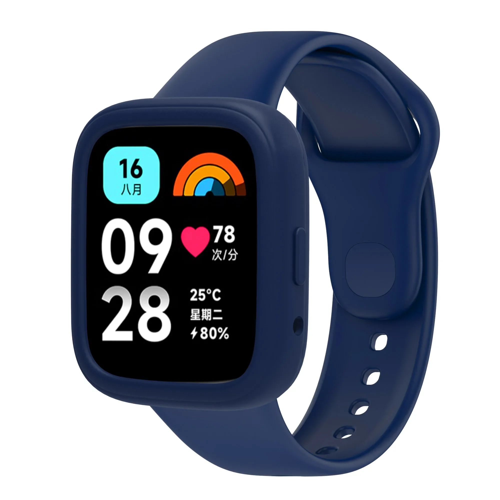 Slicone Case Cover For Redmi Watch 3 Active / Lite Plastic Bumper Shell Protection Frame Accessories