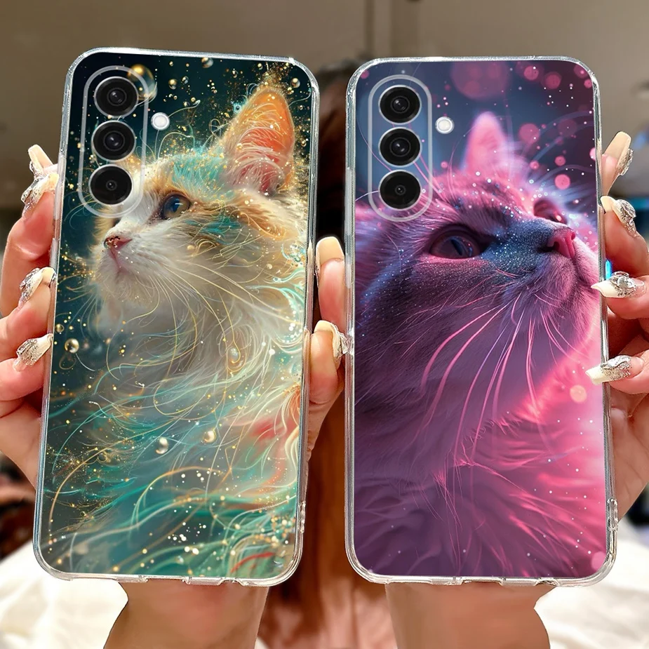 For Samsung Galaxy A36 Case SM-A336B New Fashion Painted Cover Soft Silicone Case For Samsung A16 A 26 36 56 Galaxy A56 5G Shell